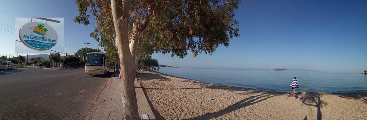 Villa Georgia Beach Неос-Мармарас Екстер'єр фото
